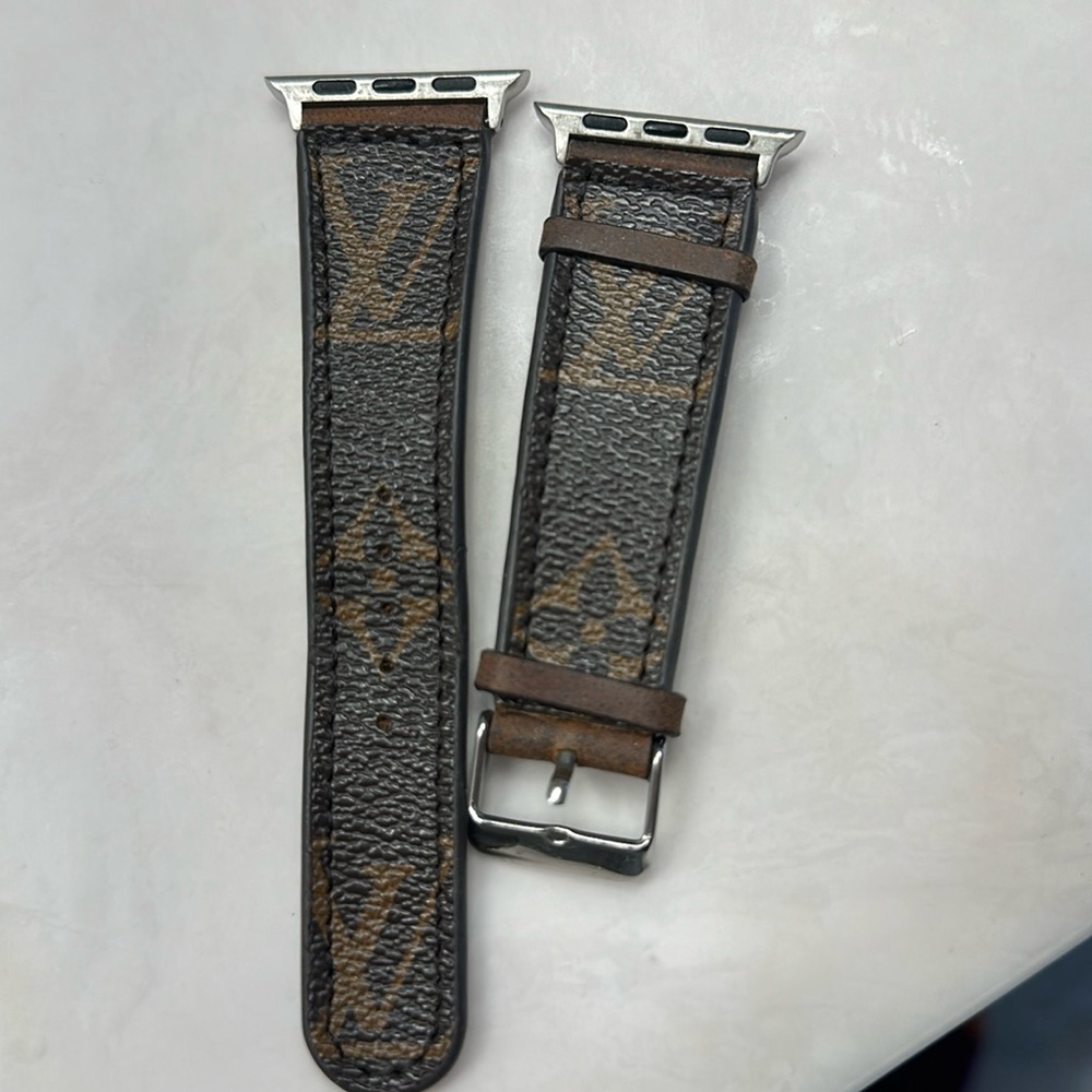 LV REPURPOSED 38MM APPLE WATCH BAND